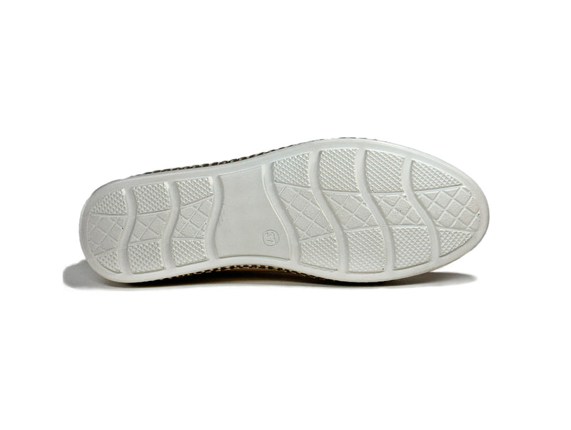 Women's Lace-Up Tan Leather Shoes